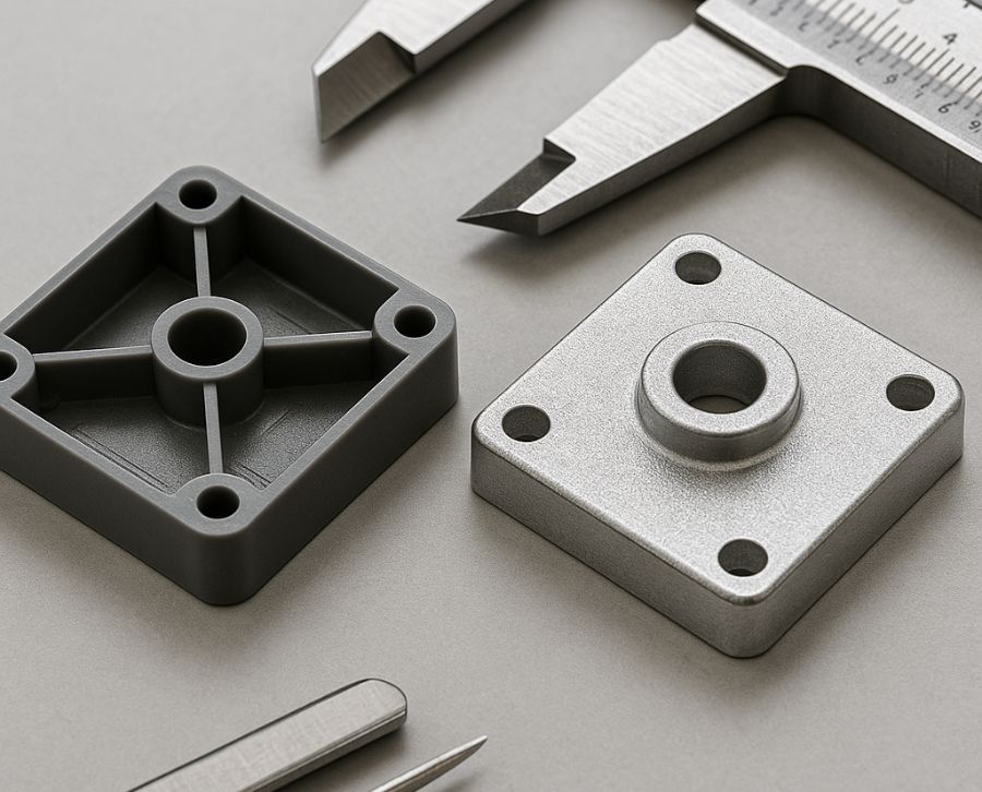 Inyección de plástico vs. inyección de Zamak