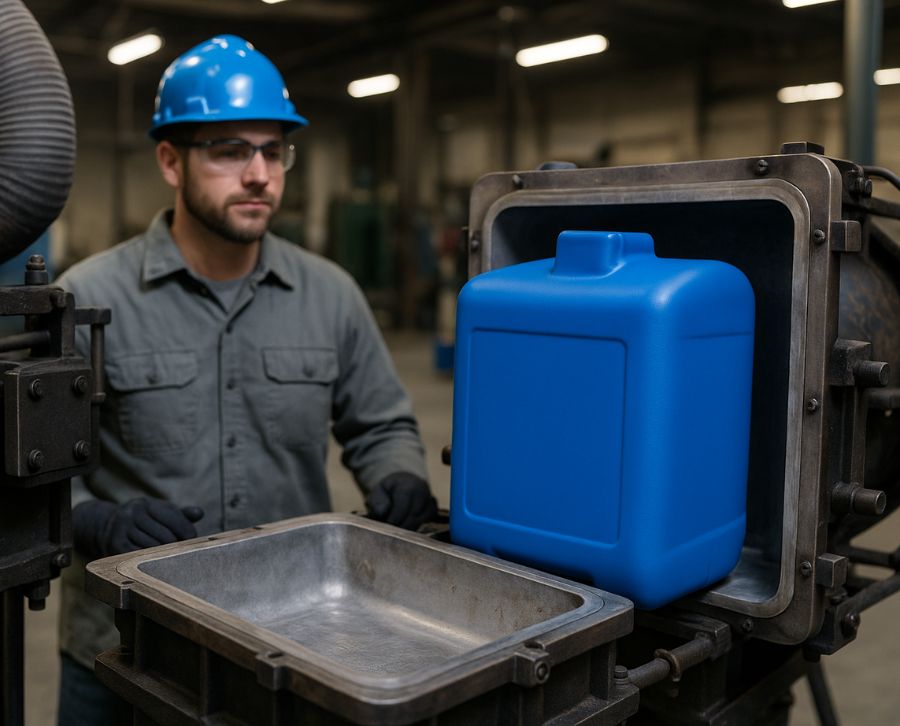 Rotomoldeo, troquelado, inyección